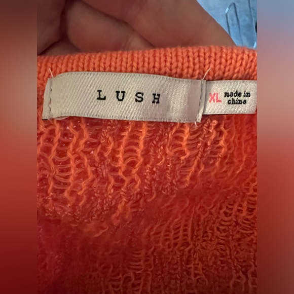 NWT Lush  Miami Bound Knit Halter Fringe Hem Mini Dress - Picture 9 of 11